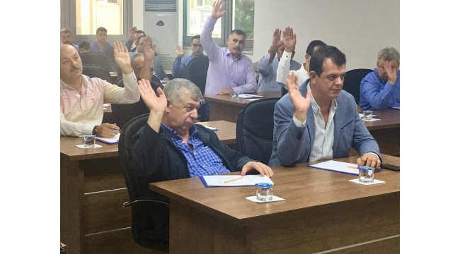 Belediye meclisi ekim ayı toplantısı yapıldı