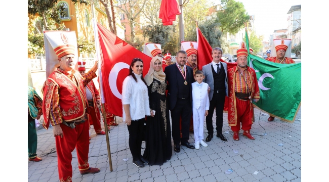 Özyurt ailesinin mutlu günü