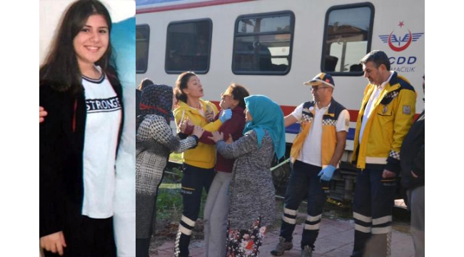 Tren çarpan liseli Sudenur öldü, annesi sinir krizi geçirdi