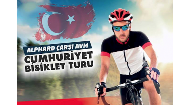 Turgutlu'da 'Cumhuriyet Bisiklet Turu' etkinliği