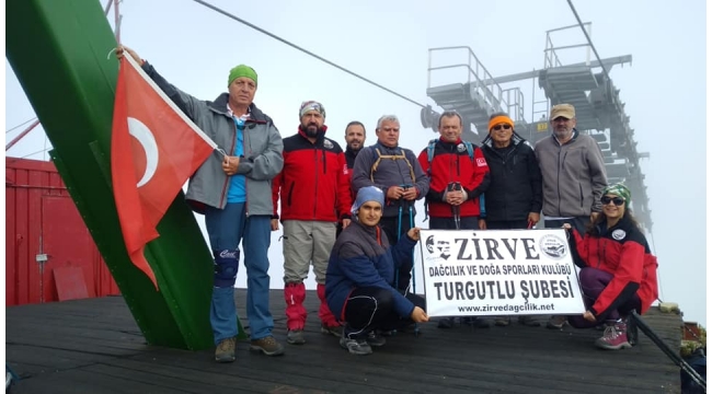 Zirve dağcıları Ege’nin incisi Bozdağ’daydı