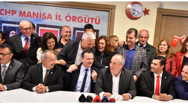 İNCE'NİN ZİYARETİNDE GÖZLER ÖZEL'İ ARADI 