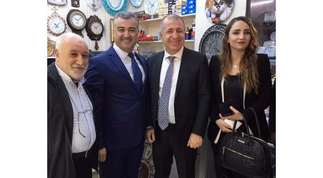 İYİ Parti’li Özdağ’dan Turgutlu'da esnaf ziyareti