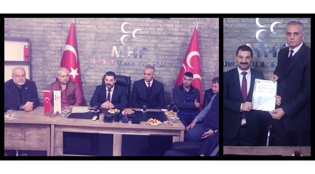 MHP Turgutlu İlçe Teşkilatında nöbet değişimi