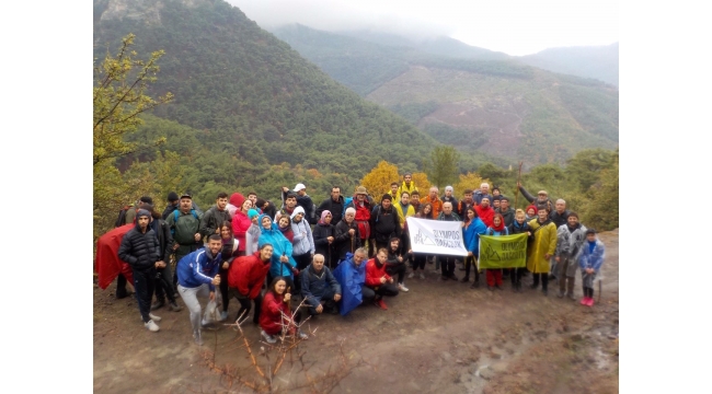 Olympos dağcıları Emiralem – Karagöl parkurunda