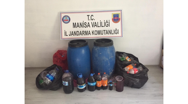 Turgutlu’da 5180 litre kaçak şarap ele geçti