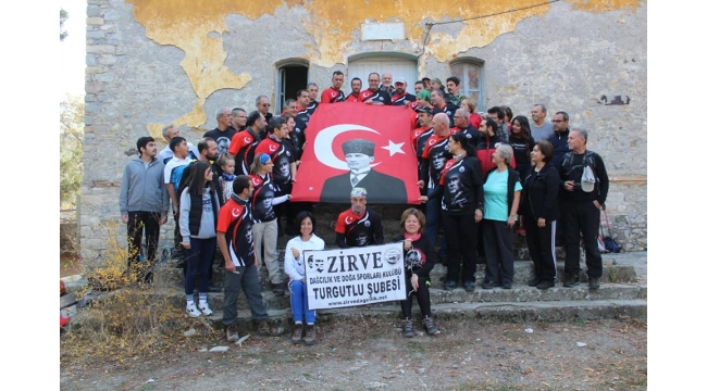 Zirve'den Soma Darkale'de Ata'ya saygı yürüyüşü