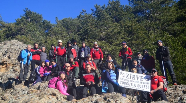 Zirve dağcıları Spil - Oduncu Yolu'ndaydı