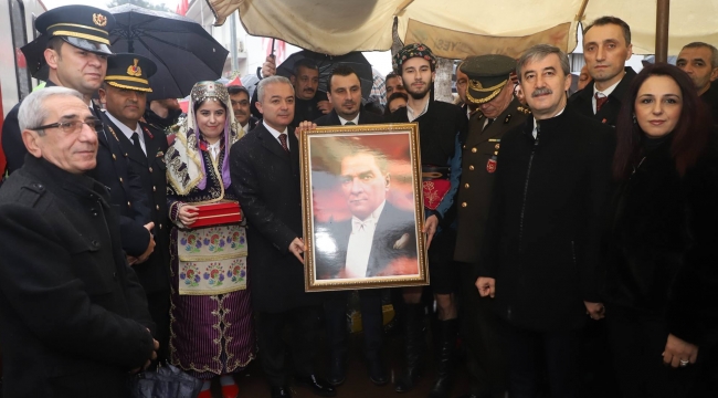 Atatürk'ün Turgutlu'ya gelişinin 96'ncı yılı kutlandı