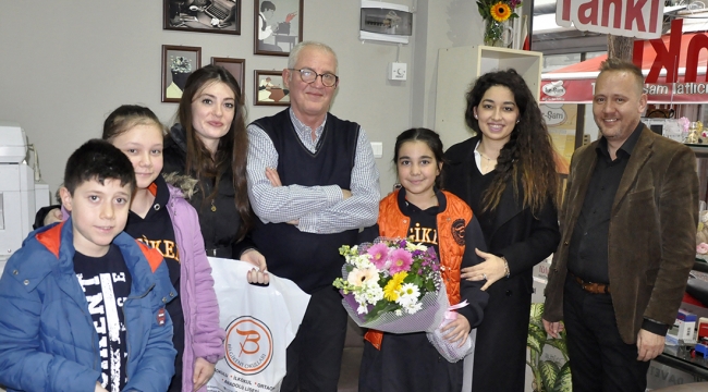 Bilgikent Koleji öğrencilerinden yerel basına anlamlı ziyaret