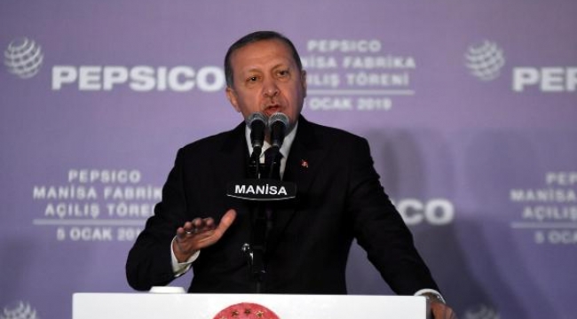 Cumhurbaşkanı Erdoğan Manisa'da iki fabrika açtı