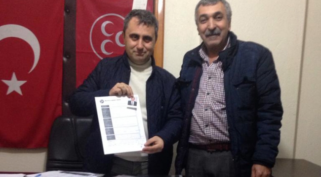 Mesut Yalım meclis üyeliği için başvurdu