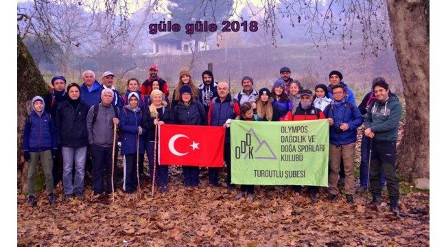 Olymposlular Çıplak Değirmen-Kelebek Deresi Şelalesi parkurundaydı