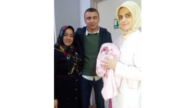 Turgutlu'da 2018'in son bebeği