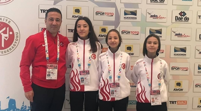 Akbey'in 3 sporcusu milli takımla uluslararası arenada