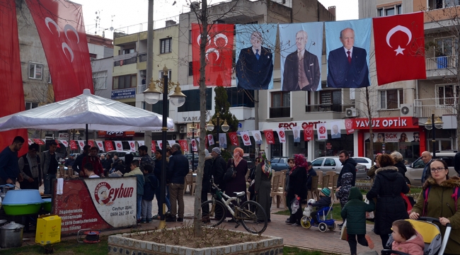 MHP'nin 50.yıl dönümüne lokma hayrı