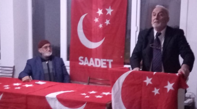 SP'li Çağlın: 'Belediyenin kapısına rüşvet alan da veren de melundur hadisini asacağız'