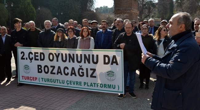 Turçep: 'Yaşam alanıma, tarım arazime dokunma'