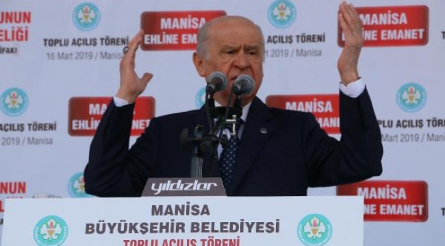 Bahçeli: Kılıçdaroğlu, milliyetçiliği bilmiyor, çünkü milliyetçi değil