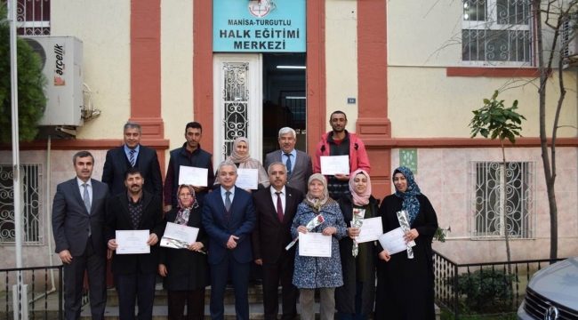 Halk Eğitim bir senede 1559 kursla Manisa'nın zirvesinde