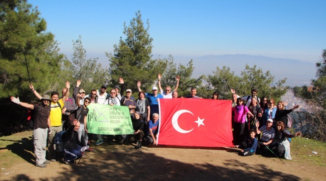 Olympos dağcıları ile Kurşunlu Kaplıcaları parkuru