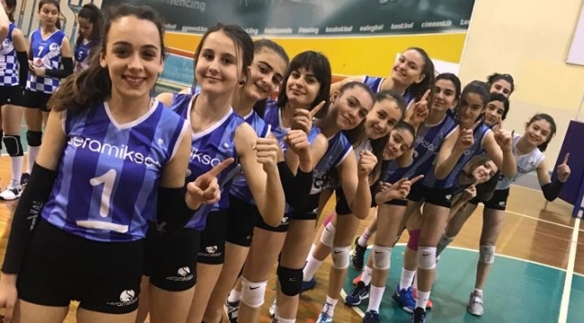 Seramiksan küçük takımı Manisa’nın zirvesinde