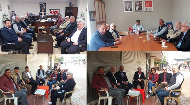 TURÇEP belediye başkan adaylarıyla görüştü