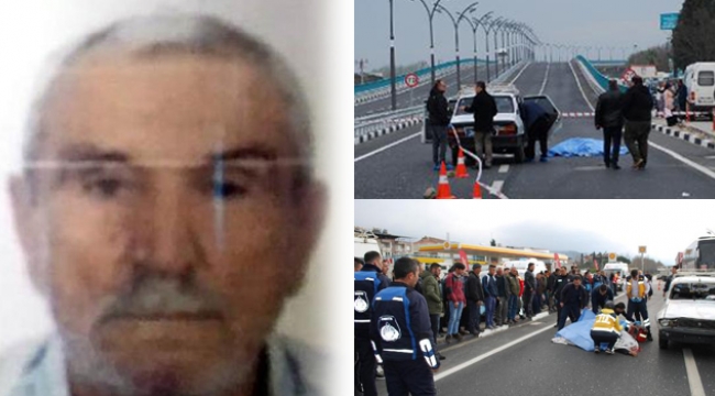 Yolun karşısına geçmek isterken otomobilin çarptığı yaşlı adam öldü