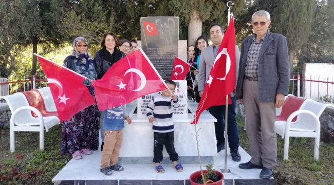 Zübeyde MTAL’den şehit Bülent İlhan’ın baba evine ziyaret