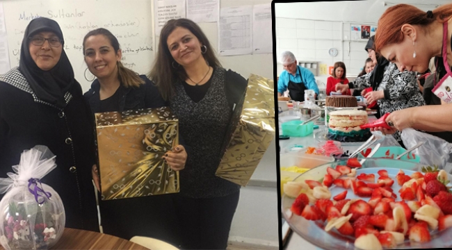 Zübeyde MTAL kadın öğretmenleri en güzel pasta için yarıştı