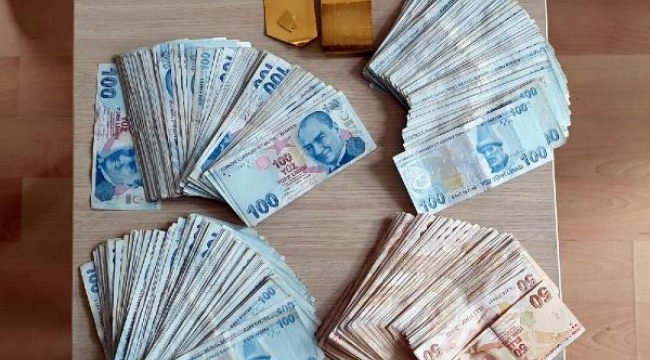 Dolandırıcılar yakalandı, 35 bin lira ile 270 gram külçe altın bulundu