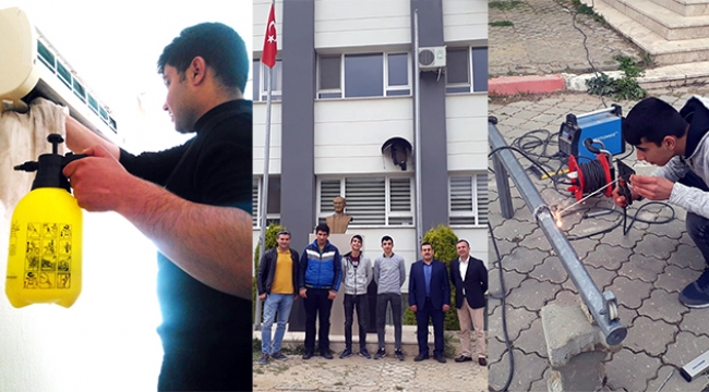 İnci Üzmez öğrencileri öğrendiklerini sahada uyguladı