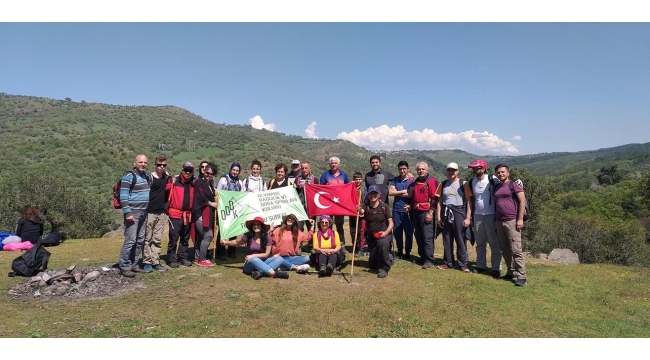 Olympos dağcıları ile Türkmen Şelalesi yürüyüşü