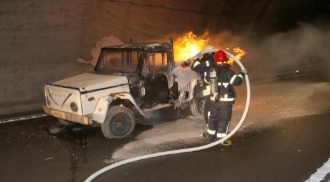 Sabuncubeli Tünelleri'nde tatbikat