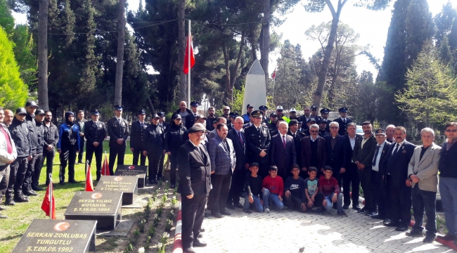 Turgutlu’da Polis Haftası şehitlere mevlit okutulmasıyla başladı