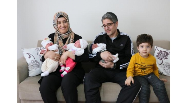2'nci çocuklarını beklerken üçüzleri oldu
