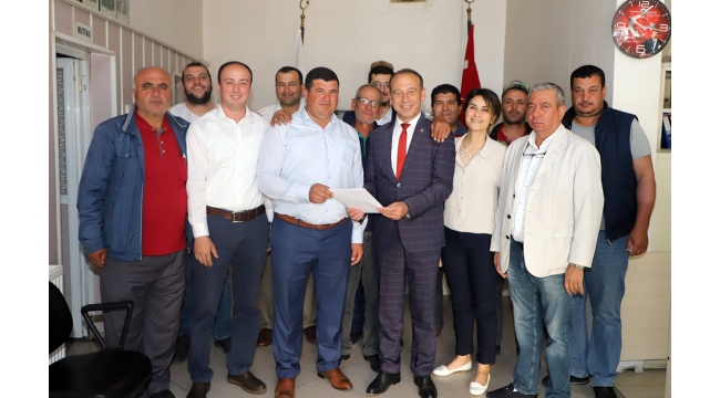 Çiftçi Malları Koruma'da Ünal Şimşek görevi devraldı