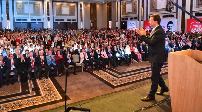 Ekrem İmamoğlu: Biz 16 milyon İstanbullu,  23 Haziran'da emaneti geri almaya geliyoruz…