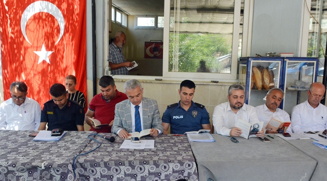 Güvenlik ve halk toplantıları Çepnidere’de yapıldı