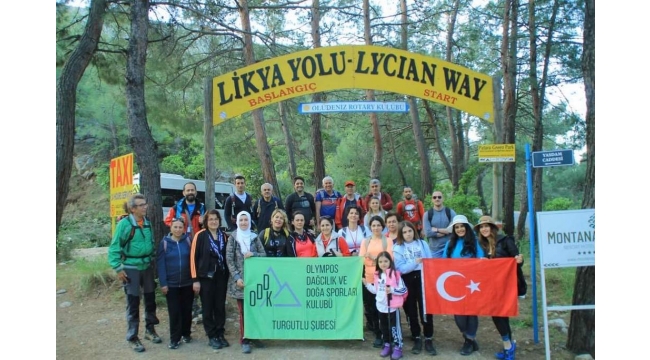 Olympos dağcılarıyla Kelebekler Vadisi Kabak Koyu parkuru
