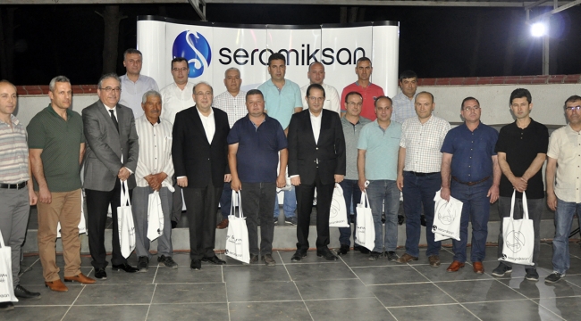 Seramiksan ailesi geleneksel iftar yemeğinde buluştu