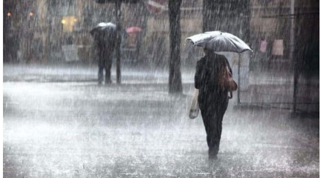 Meteoroloji'nden kuvvetli gökgürültülü sağanak yağış uyarısı