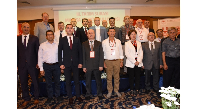 3. Tarım Şurasına hazırlık için ilk toplantı yapıldı