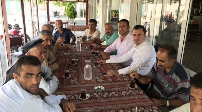 CHP'li Başevirgen, İstasyonaltı Mahalle Muhtarı ve mahalle sakinlerini ziyaret etti