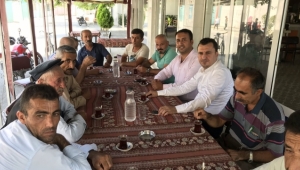 CHP'li Başevirgen, İstasyonaltı Mahalle Muhtarı ve mahalle sakinlerini ziyaret etti