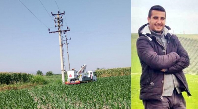 Elektrik direğinde akıma kapılan işçi yaşamını yitirdi