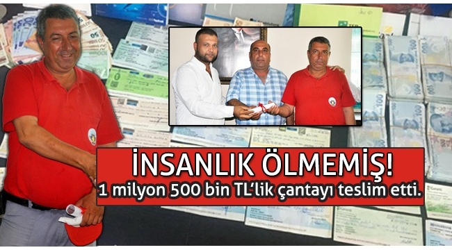 Belediye işçisinden insanlık ölmemiş dedirten davranış