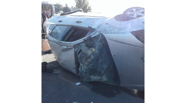 Gökkaya'da trafik kazası: 2'si çocuk 6 yaralı