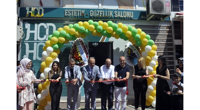 HCD Estetik ve Güzellik Salonu açıldı
