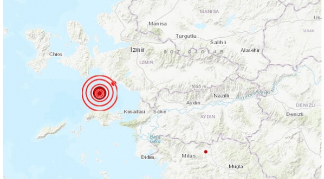 Korkutan deprem; 4.8... Turgutlu'da da hissedildi
